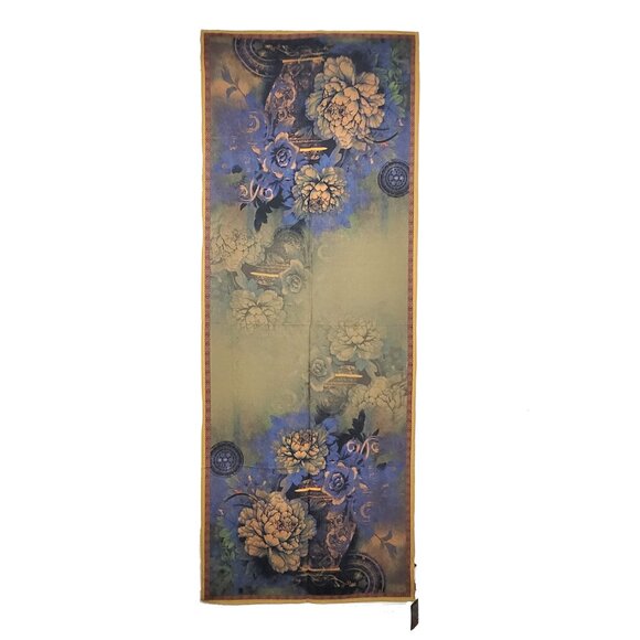 NWT Double-Sided Silk Scarf 27"x70" Long Rectangle Shawl Wrap 3312 - Picture 8 of 8